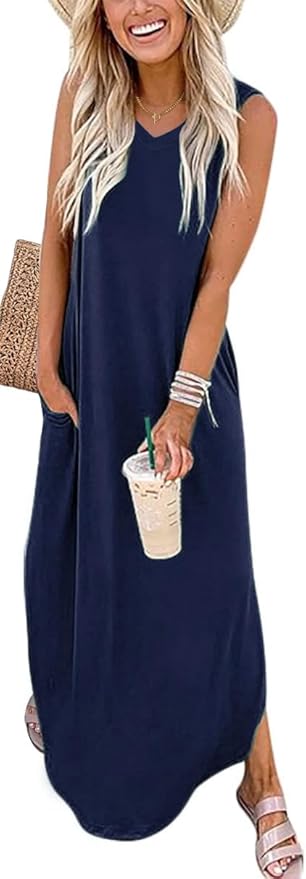 Vestido Verano Largo Mujer